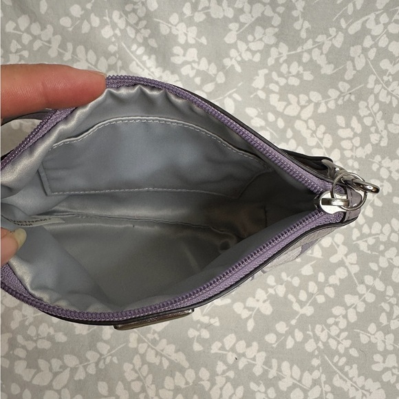Coach Gray Signature Wristlet - Picture 4 of 5